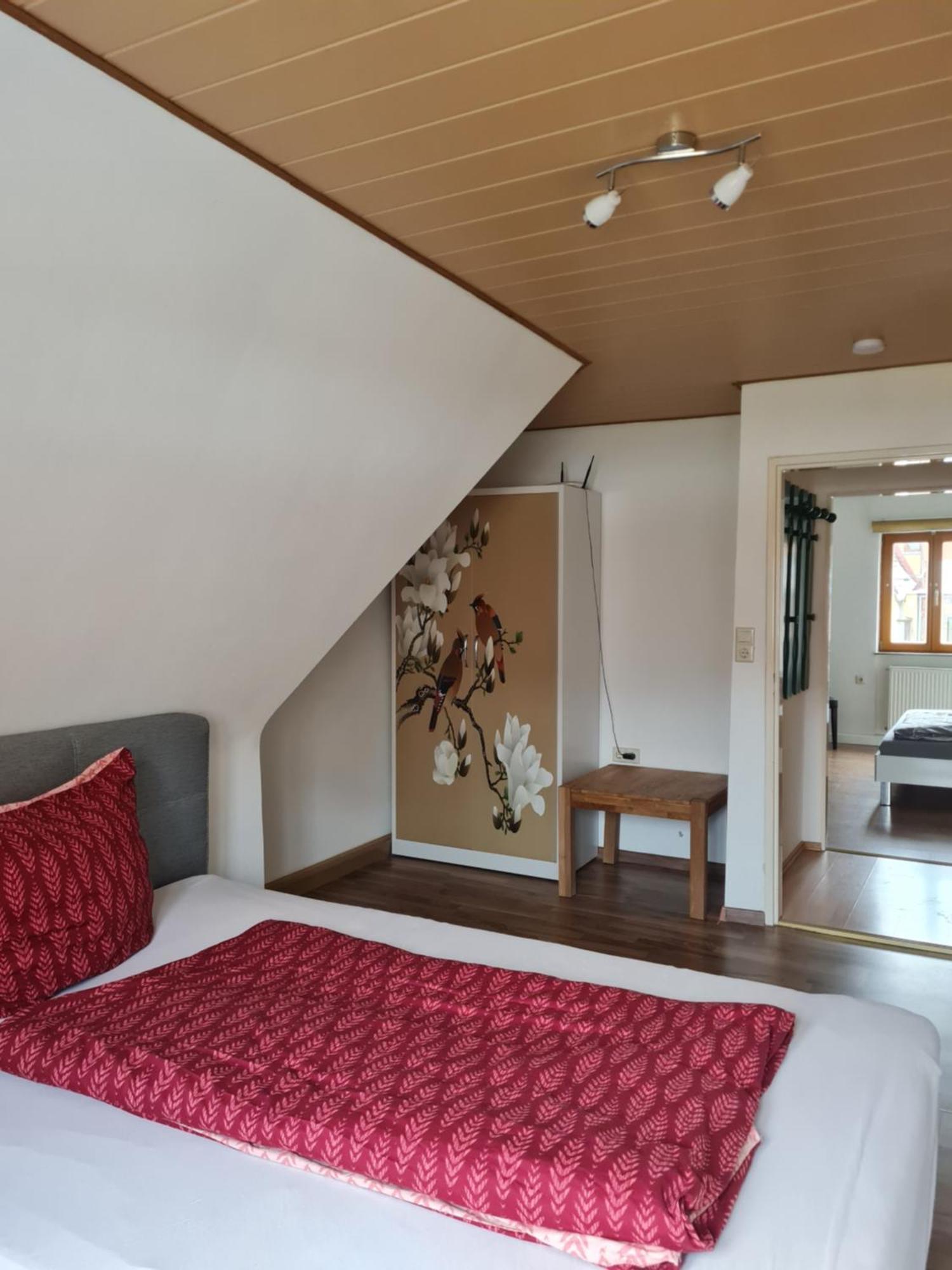 רוטנבורג אוב דר טאובר Ferienwohnungen Monteurzimmer Zur Silbernen Kanne מראה חיצוני תמונה